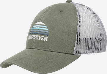 Casquette de sport QUIKSILVER en vert : devant