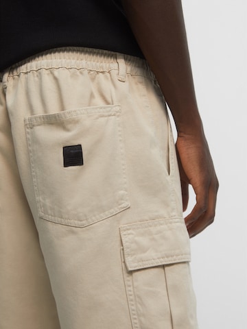 Regular Pantaloni cu buzunare de la Pull&Bear pe bej