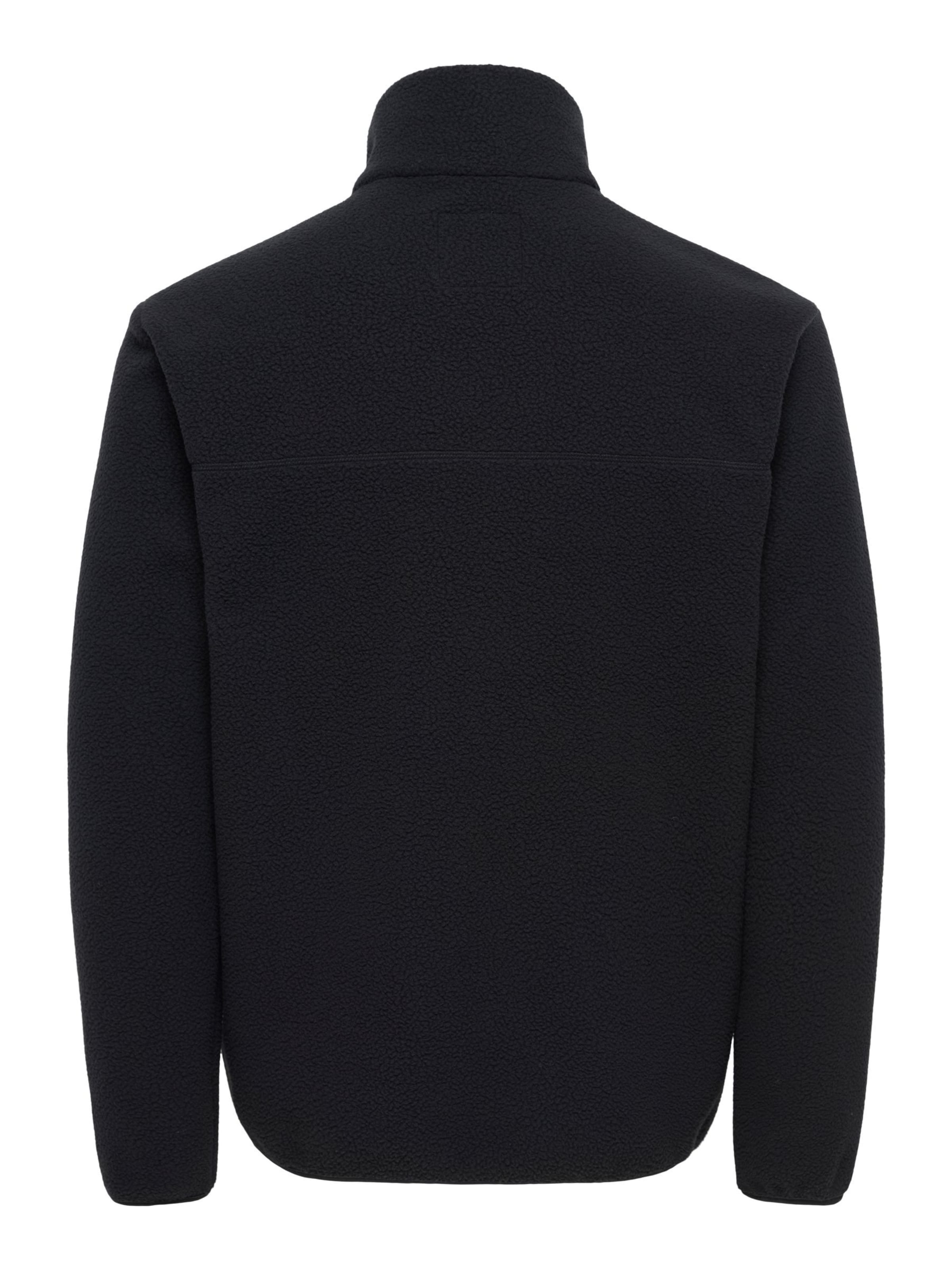 Veste en polaire 'ONSJason' Only & Sons en noir