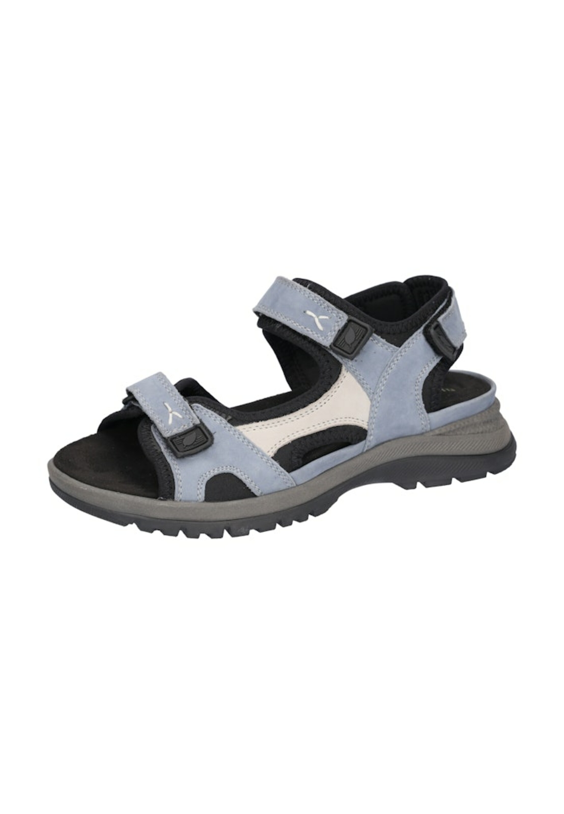 WALDLÄUFER Trekking sandal in Blue: front
