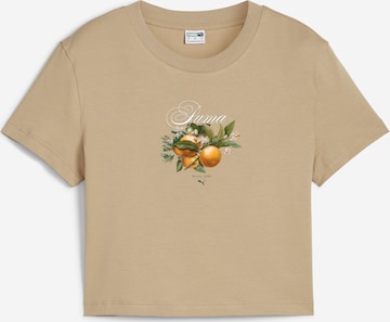 PUMA Shirt 'Fruity' in Beige: front