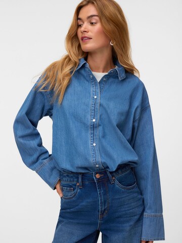 Camicia da donna 'VMPaula' di VERO MODA in blu: frontale