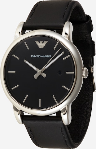 Emporio Armani Analog Watch in Silver: front