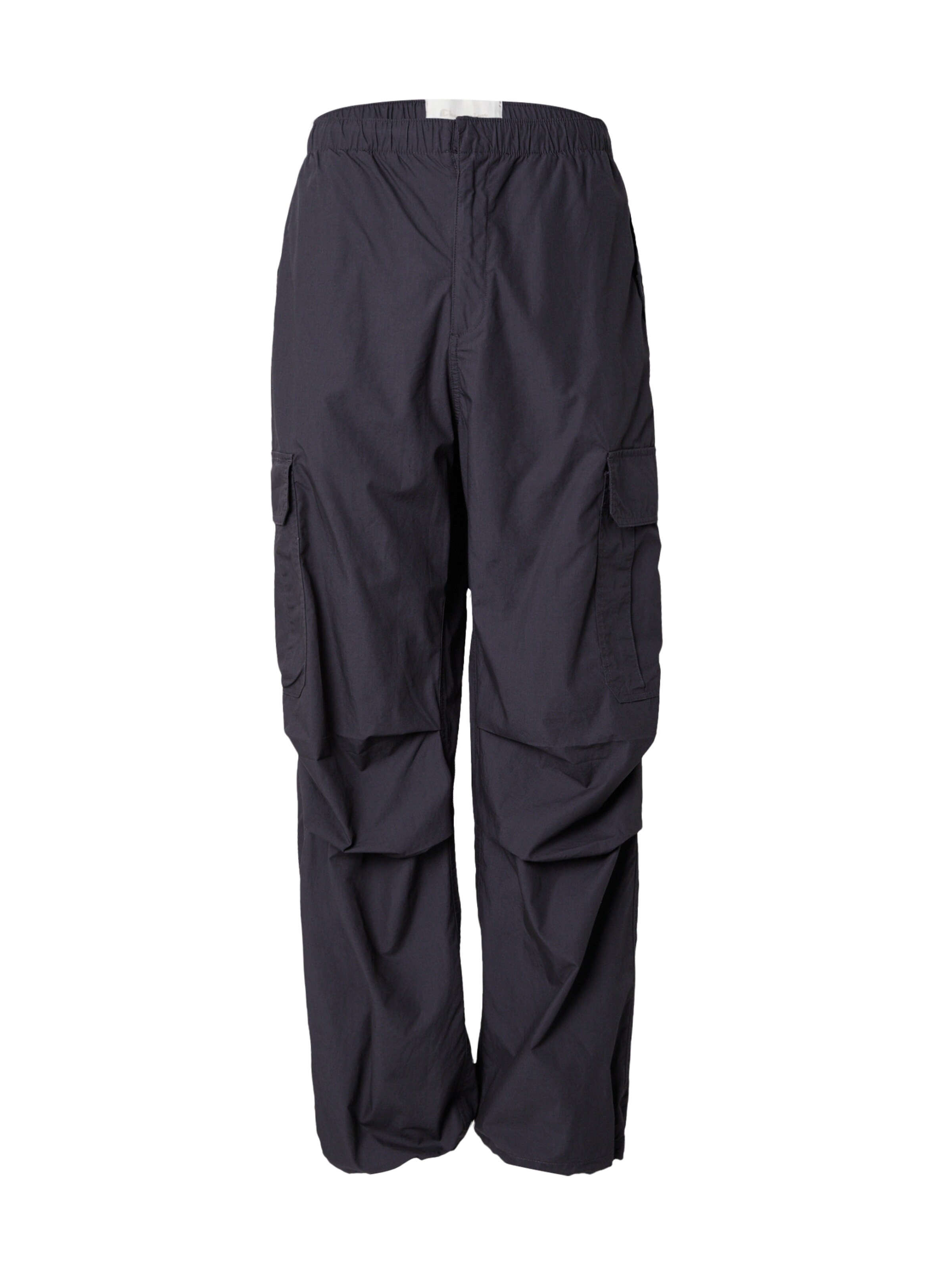 Champion Authentic Athletic Apparel Wide leg Παντελόνι cargo σε μαύρο: μπροστά