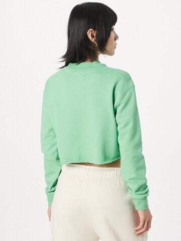 Bluză de molton de la Calvin Klein Jeans pe verde