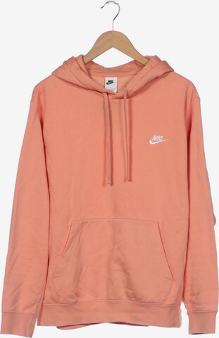 NIKE Sweatshirt & Zip-Up Hoodie in L in Orange: front