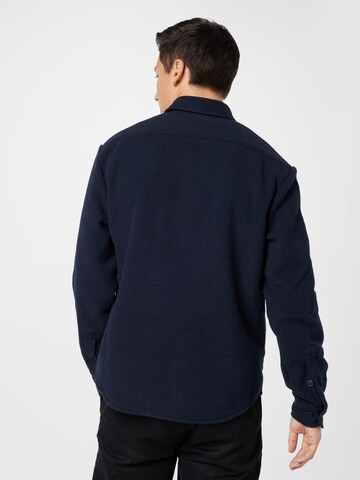 BOSS Regular fit Button Up Shirt 'Neoterio' in Blue