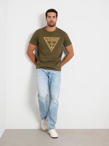 T-Shirt GUESS en vert