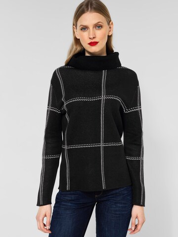 STREET ONE Pullover in Schwarz: predná strana