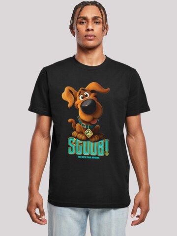 Maglietta 'Puppy Scooby' di F4NT4STIC in nero: frontale