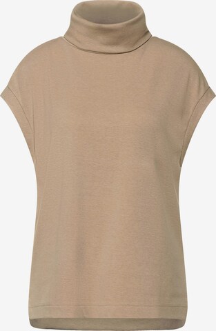 STREET ONE Sweatshirt in Beige: predná strana