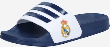 ADIDAS SPORTSWEAR Чехли за плаж/баня 'Real Madrid Adilette' в синьо: отпред