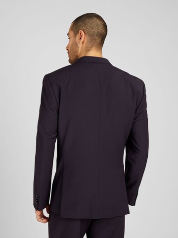 BOSS Black Slim fit Suit 'Huge' in Purple