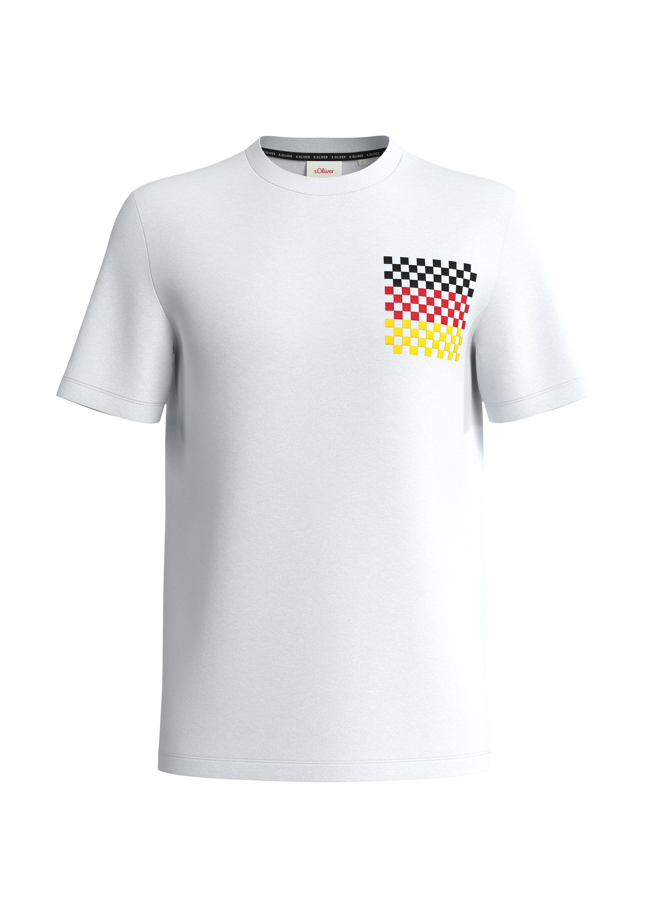 s.Oliver Shirt in Weiß: Vorderseite