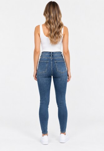 Skinny Jean Elara en bleu