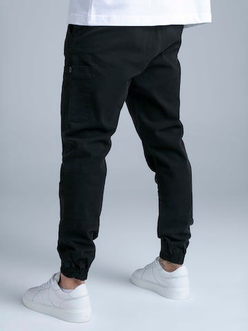 SikSilk Slimfit Broek in Zwart