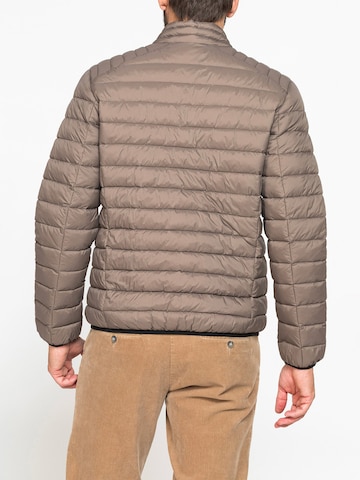 Carrera Jeans Outdoor jacket 'Upright-Collar' in Beige