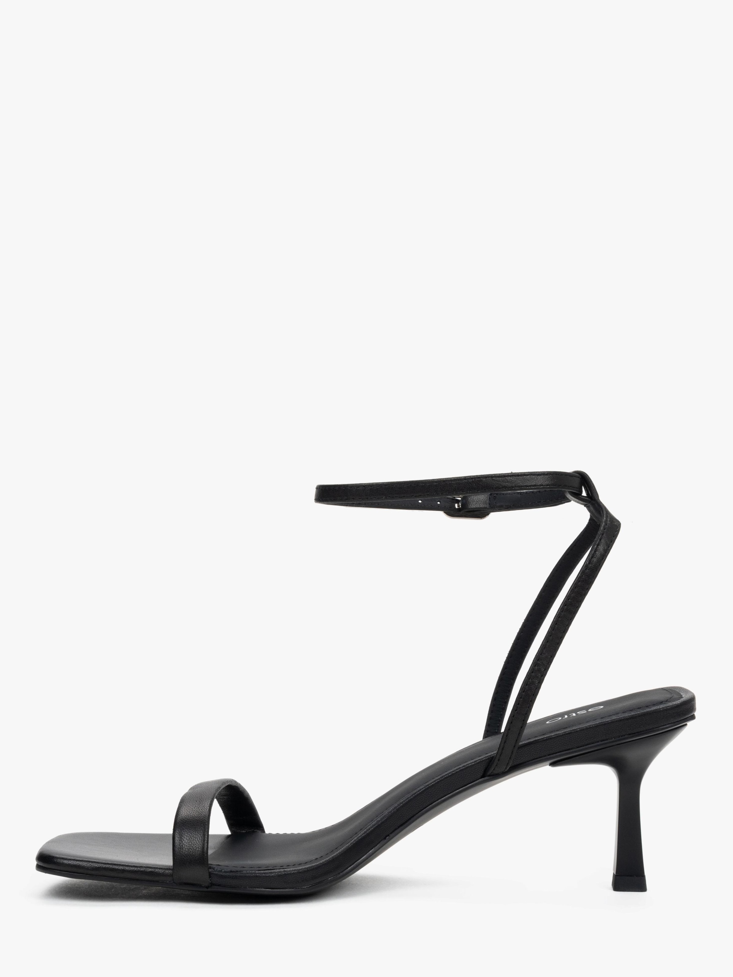 Estro Sandaler '1188-1' i sort: forside