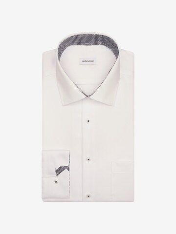 Coupe regular Chemise business SEIDENSTICKER en blanc