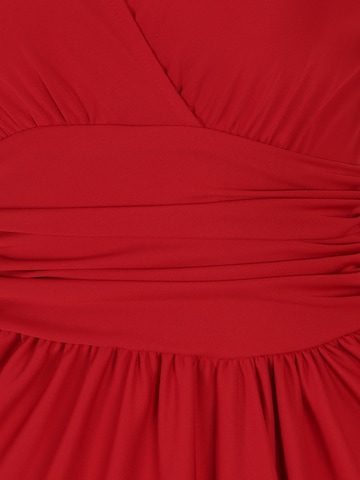 Lauren Ralph Lauren Petite Φόρεμα 'RUTHMAY' σε κόκκινο