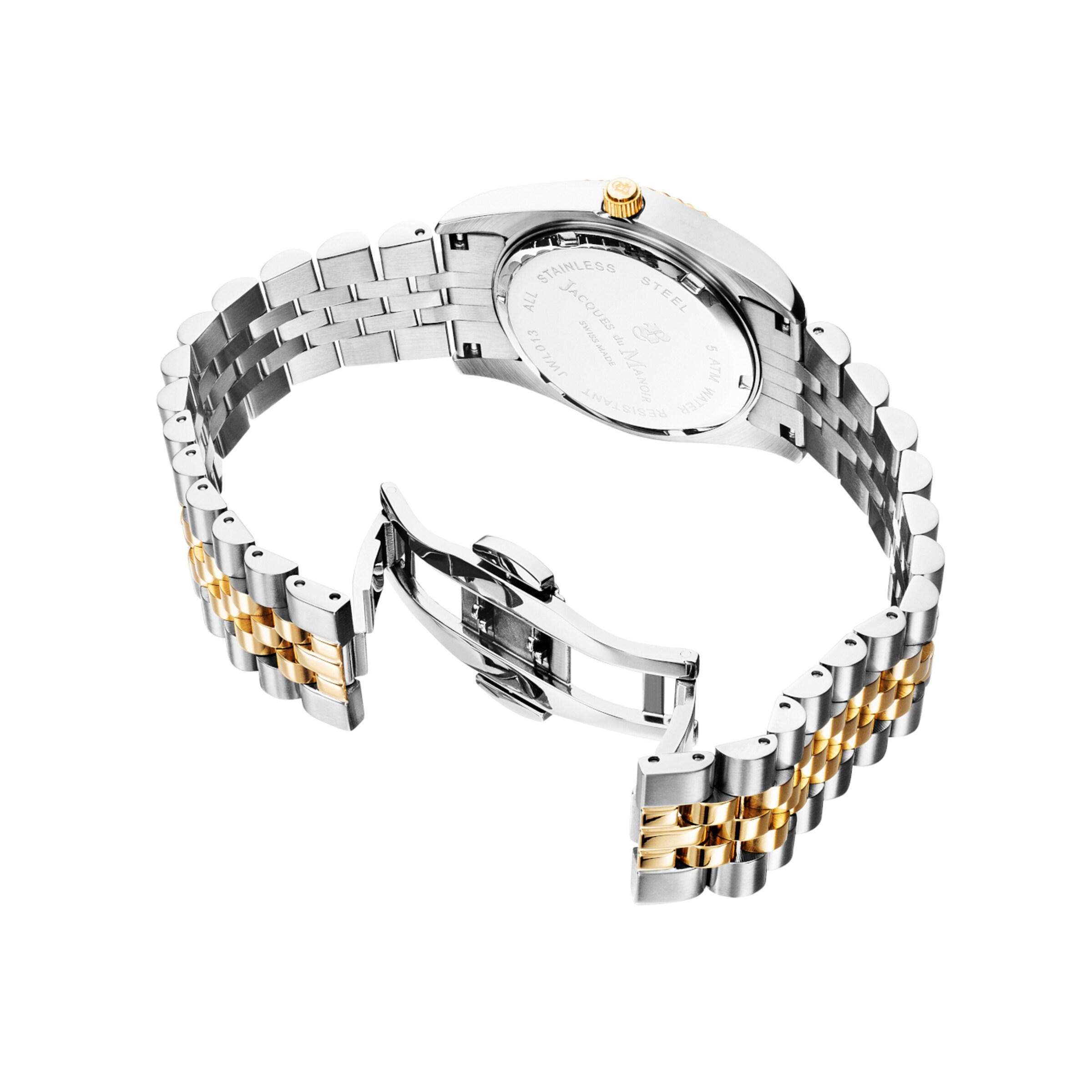 Jacques du Manoir Analoog horloge in Zilver