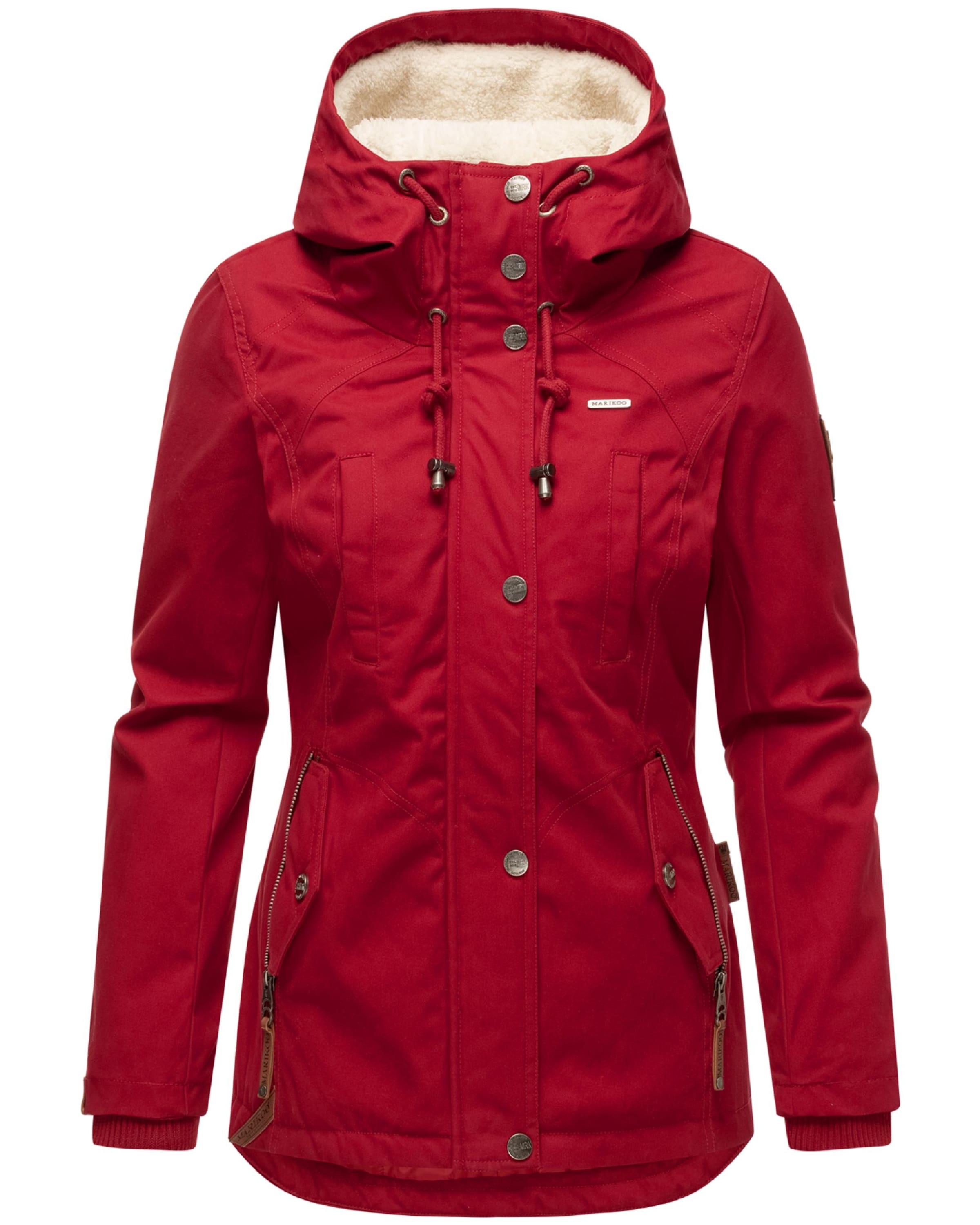 Parka invernale 'Bikoo' di MARIKOO in rosso: frontale