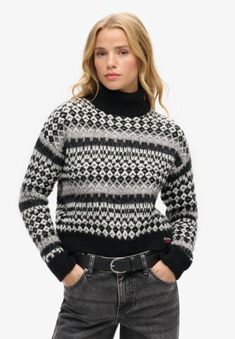 Superdry Neulepaita värissä musta: etupuoli