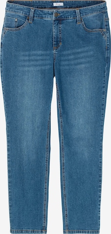 Slimfit Jeans di SHEEGO in blu: frontale