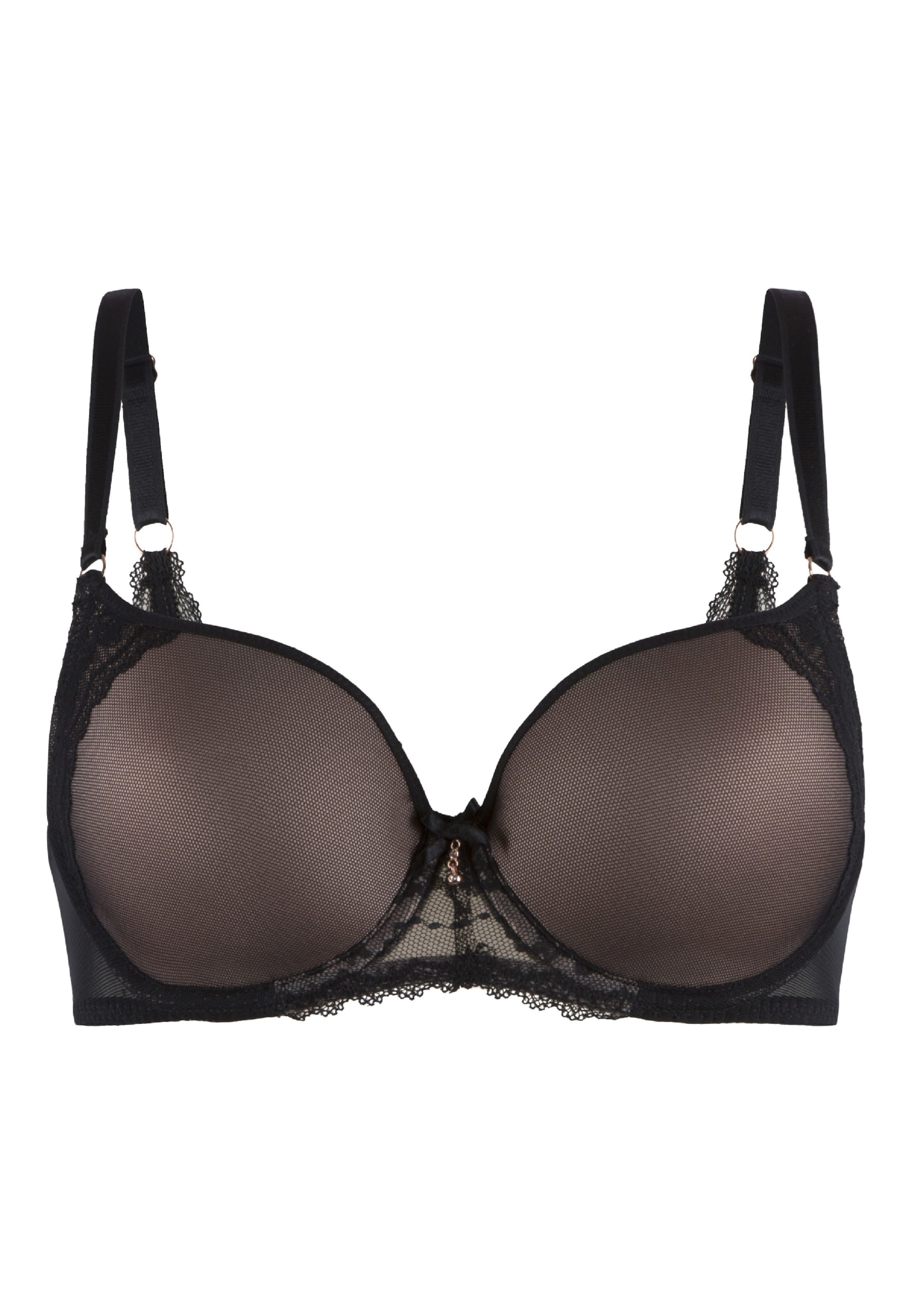 LingaDore BH in Schwarz: Vorderseite