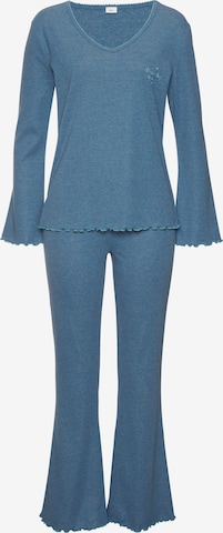 s.Oliver - Pijama en azul: frente