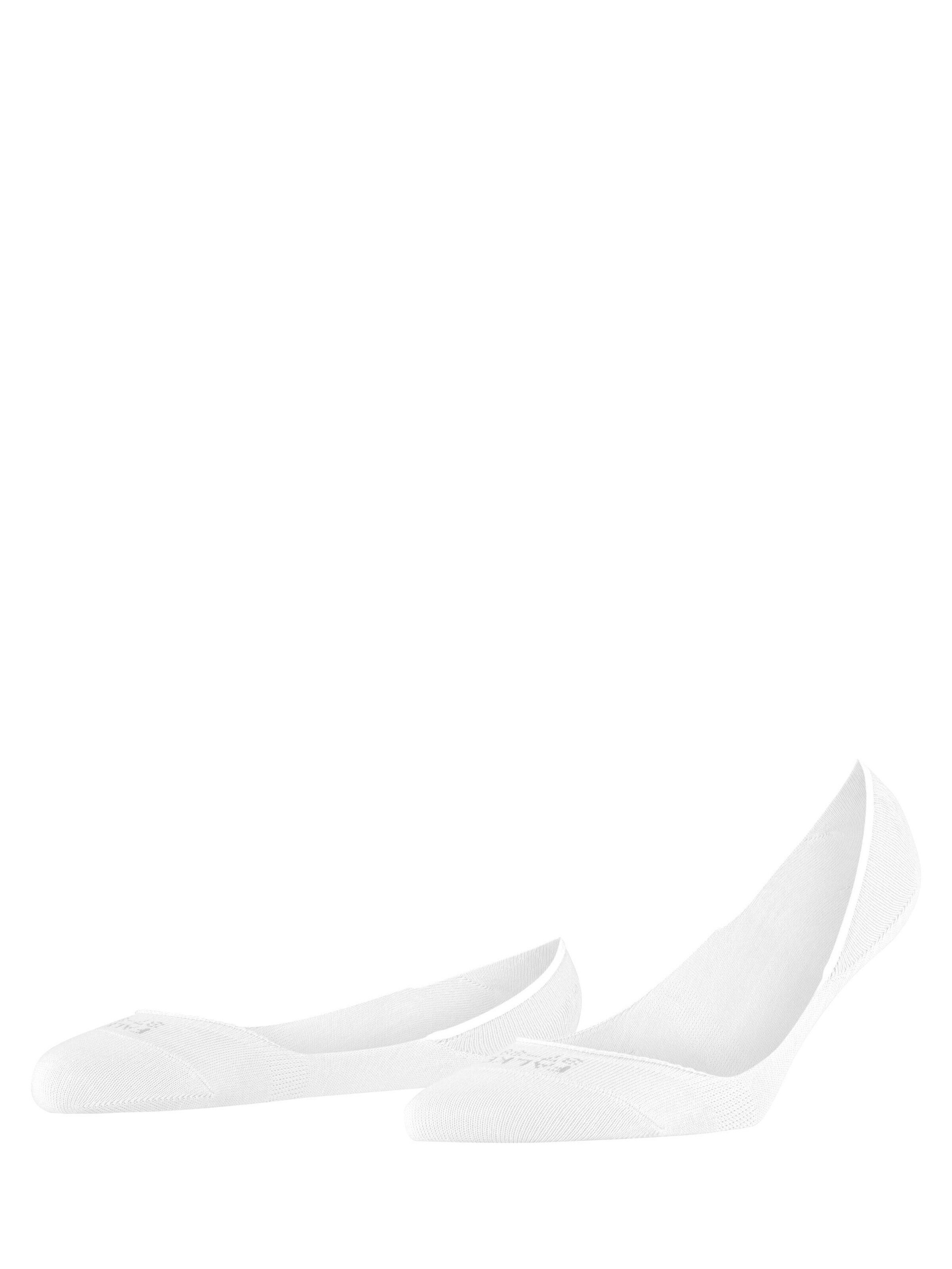 FALKE Füßlinge 'Step Medium Cut'‌‌‌‌‌‌‌‌‌‌ in Weiß: Vorderseite