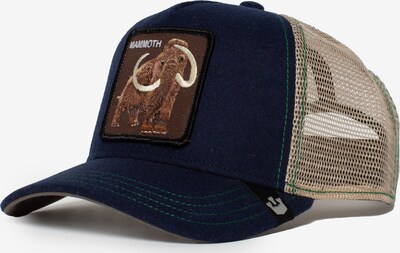 GOORIN Bros. Pet 'Yes Mammoth' in de kleur Navy / Bruin / Cappuccino / Lichtbruin, Productweergave