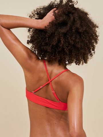 Copenhagen Cartel Bustier Bikini top ' Sanur ' in Rot