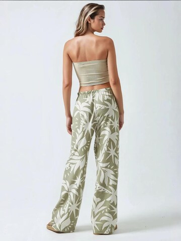 Loosefit Pantalon Hiccup en vert