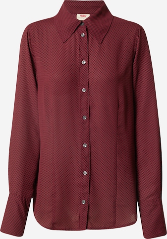 LEVI'S ® Bluse 'Maeve Blouse' i rød: forside