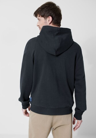 Street One MEN Zip-Up Hoodie in Blue