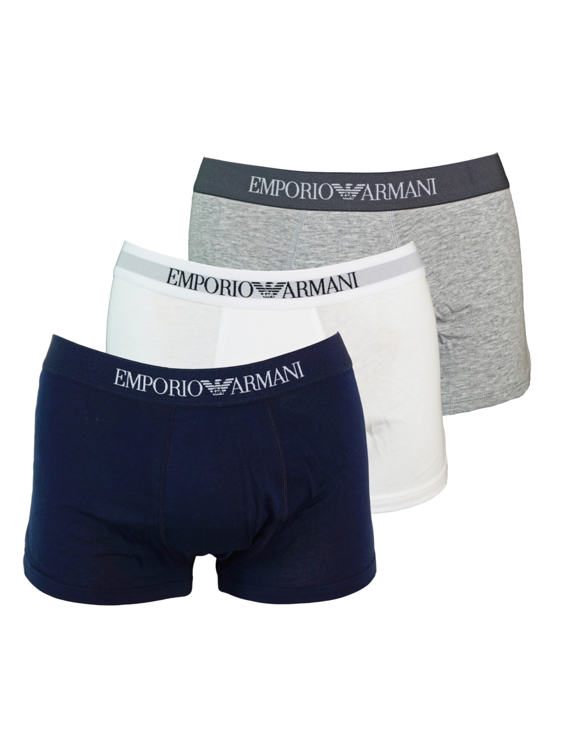 Boxer di Emporio Armani in blu: frontale