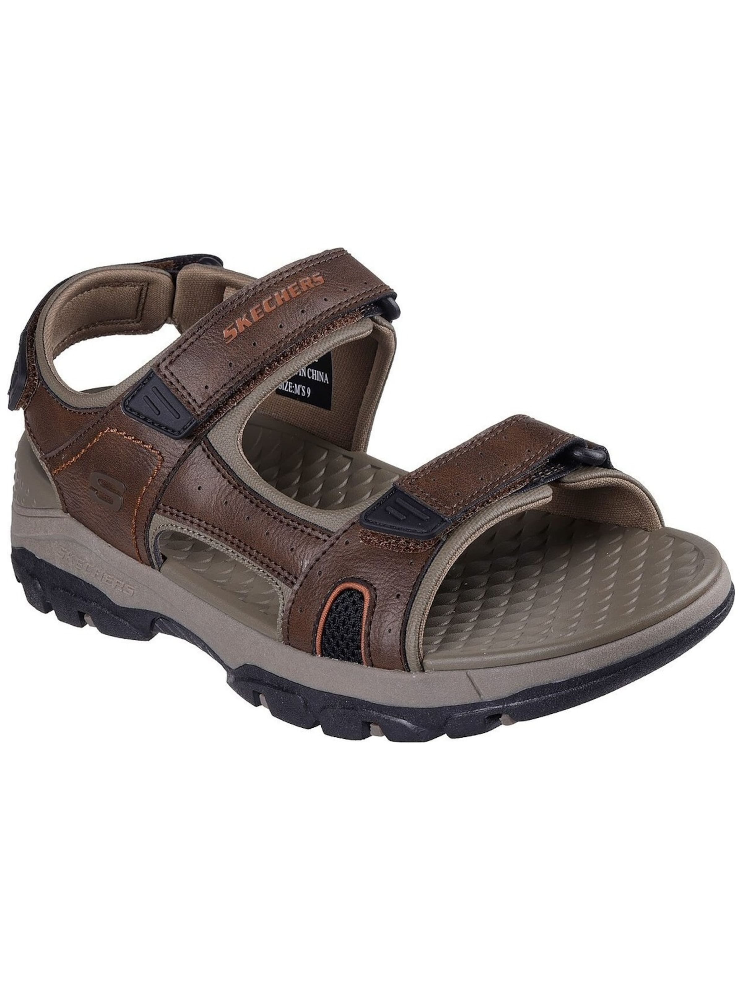 SKECHERS - Sandalias 'Skechers Tresmen - Hirano' en marrón: frente