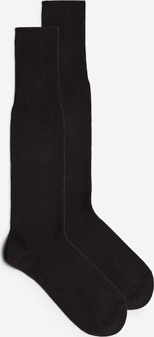 IUMAN Intimissimi Uomo Socks in Brown: front