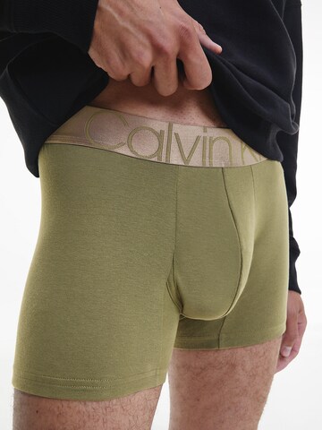 Calvin Klein Underwear شورت بوكسر بلون أخضر