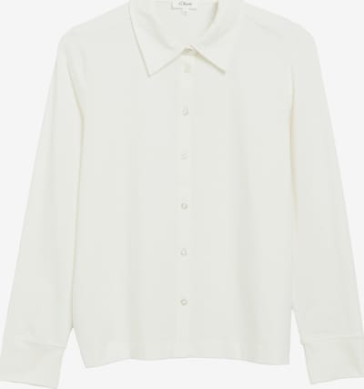 s.Oliver Bluse in XS in weiß, Produktansicht