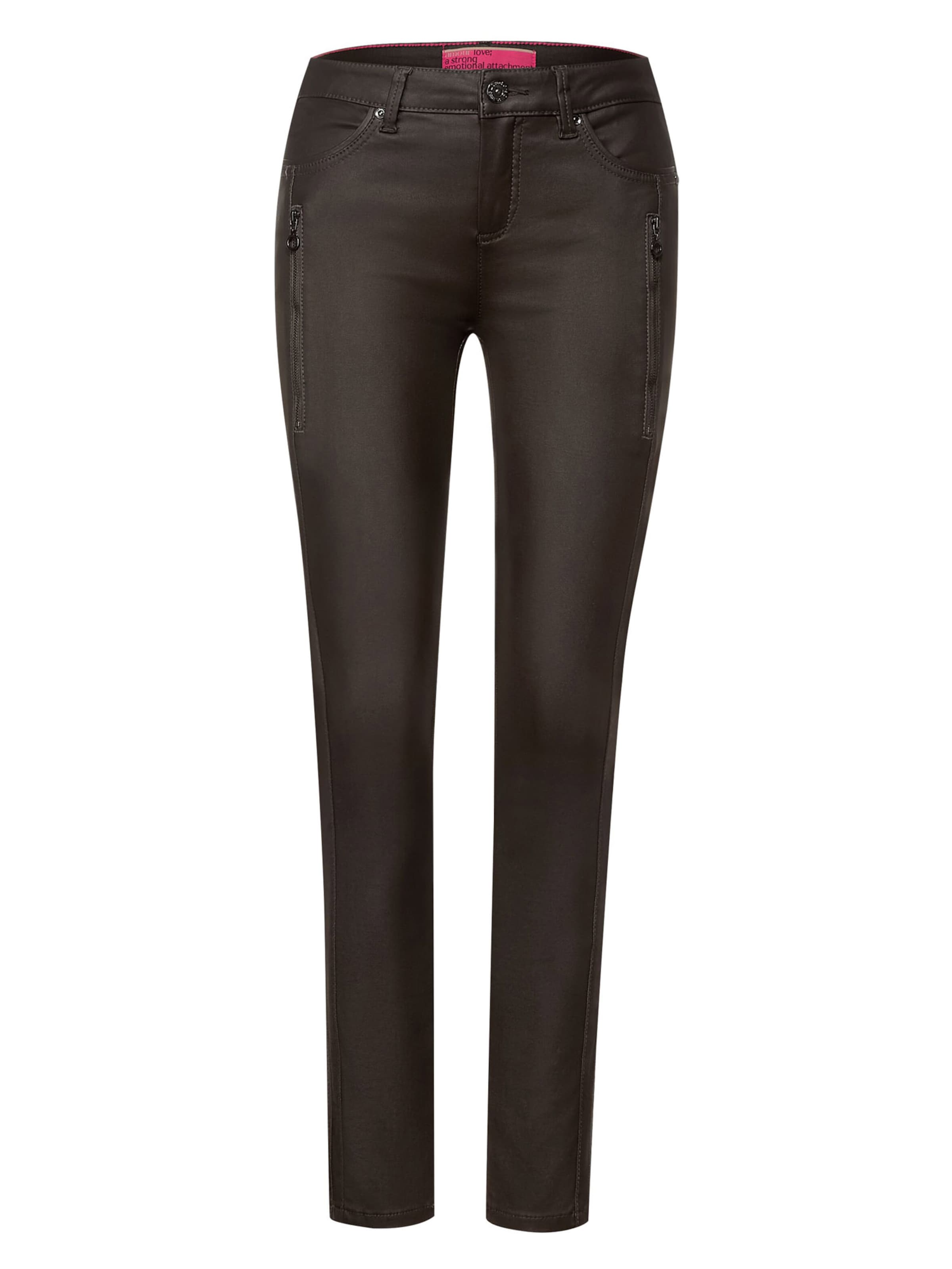 STREET ONE Pantalon en marron, Vue avec produit