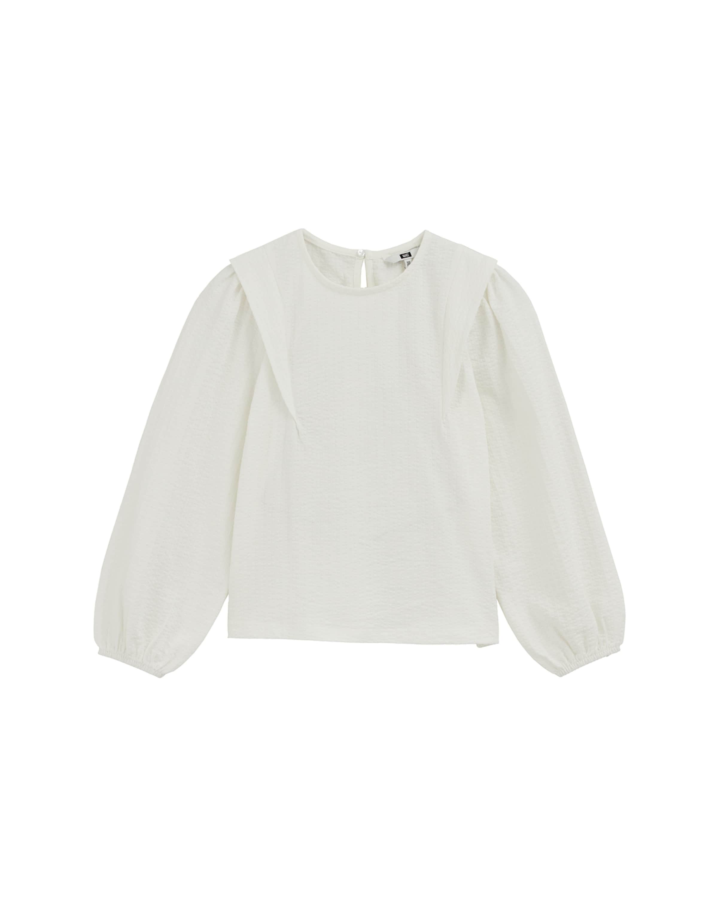 WE Fashion Pusero värissä valkoinen: etupuoli