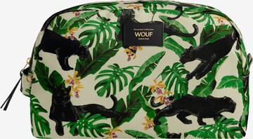 Wouf Toiletry Bag 'Dayli' in Green: front