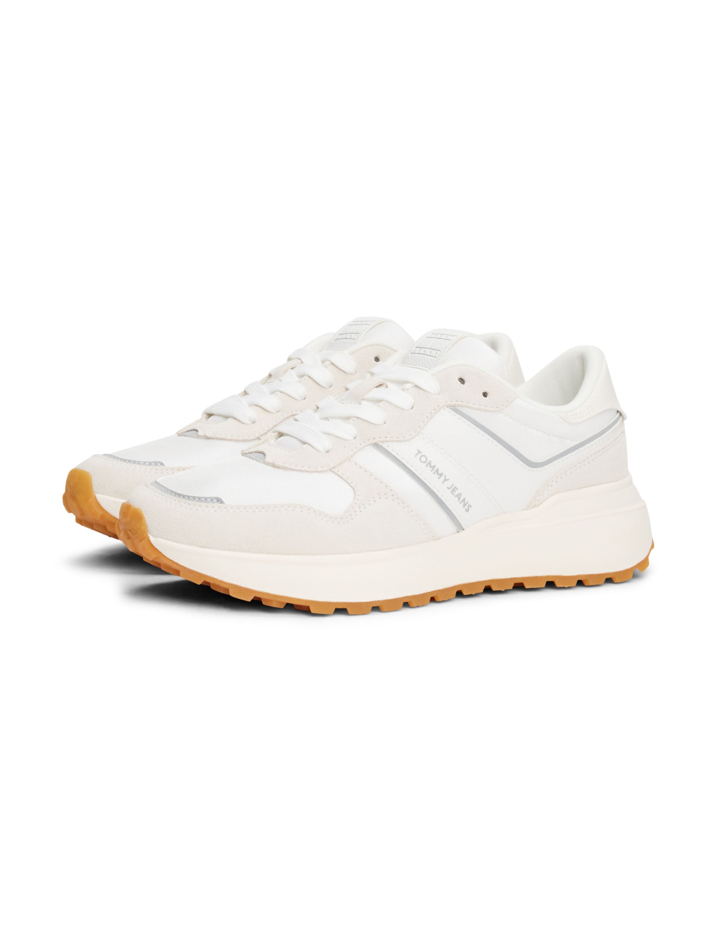 Baskets basses 'CLEATED RUNNER' Tommy Jeans en beige