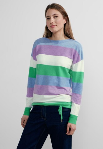 CECIL Sweater in Mixed colors: front