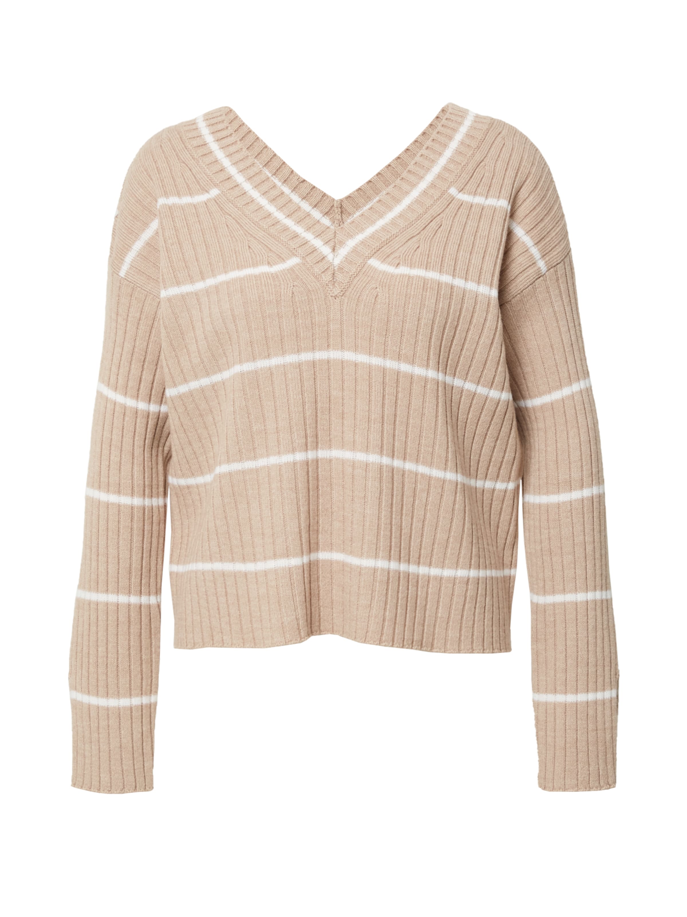 Pull-over UNITED COLORS OF BENETTON en beige : devant