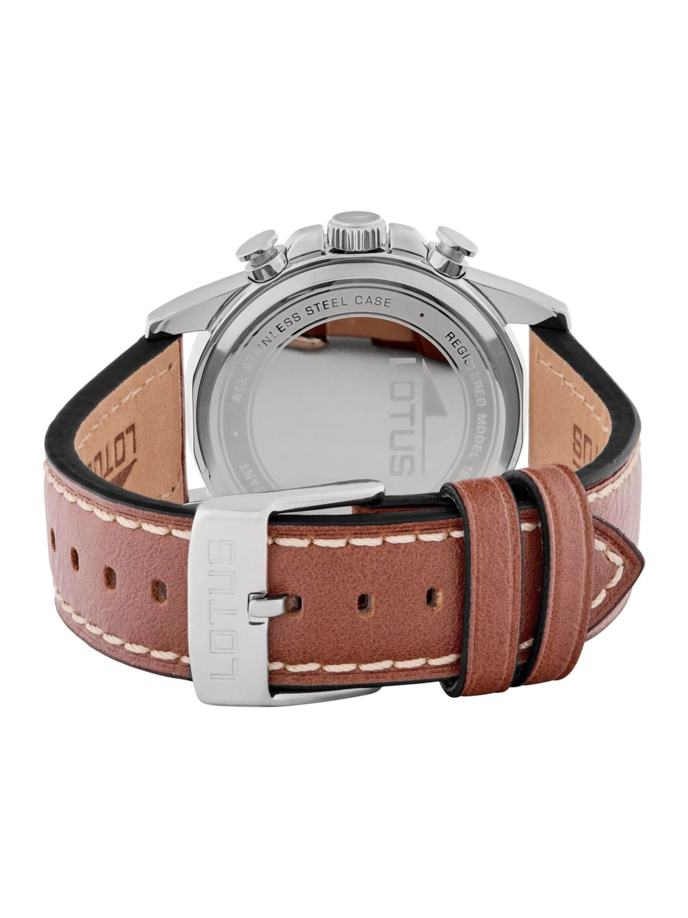 Lotus Analoog horloge in Wit