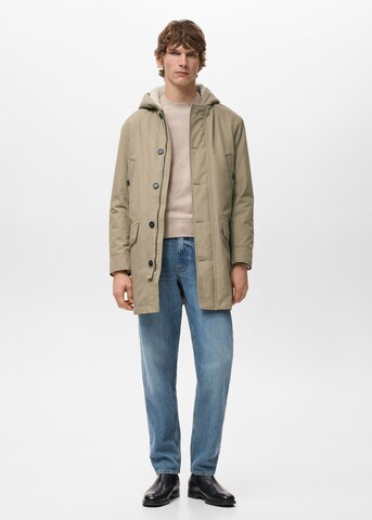 MANGO MAN Parka 'Javi' in Braun