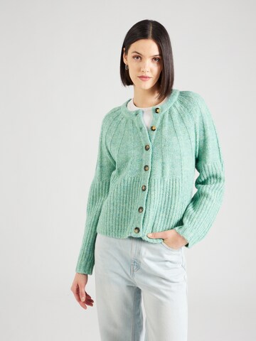 Cardigan 'CLOVER' WHITE STUFF en vert : devant